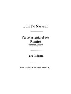 Ya Se Asienta El Rey Ramiro Romance Antiguo