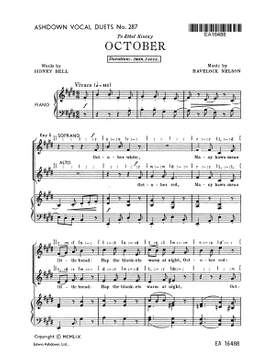 H. Nelson: October