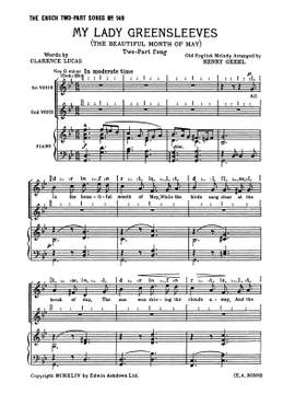 Henry Geehl: My Lady Greensleeves