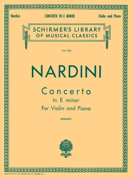 Pietro Nardini: Concerto in E minor