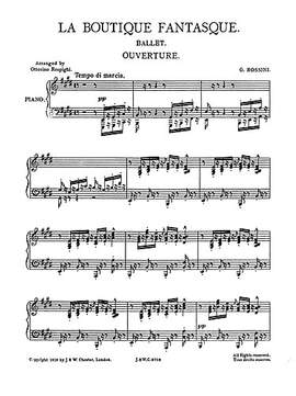 Gioachino Rossini: La Boutique Fantasque