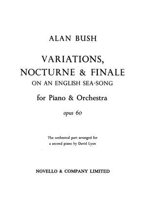Alan Bush: Variations Nocturne And Finale For 2 Pianos