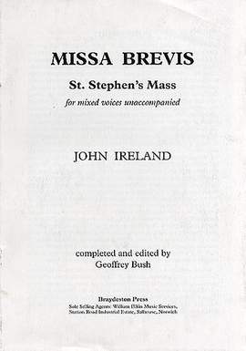 John Ireland: St. Stephen's Mass