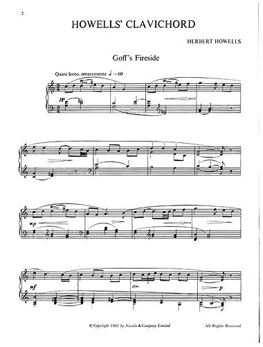 Herbert Howells: Howells' Clavichord (Complete)