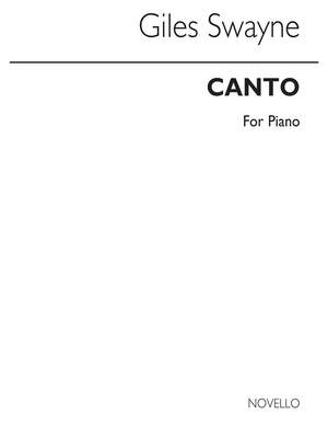 Giles Swayne: Canto For Piano