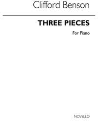 John Benson: Three Pieces For Piano
