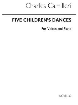 Charles Camilleri: Five Children's Dances for Piano