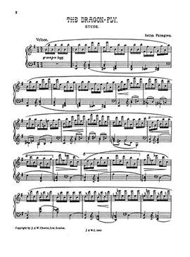 Selim Palmgren: The Dragon Fly for Piano