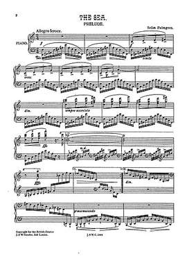 Selim Palmgren: The Sea Prelude for Piano