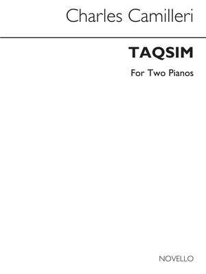 Charles Camilleri: Taqsim For 2 Pianos