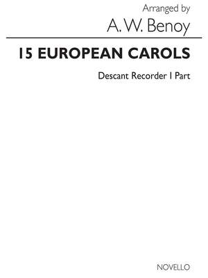 A.W. Benoy: 15 European Carols