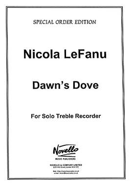 Nicola LeFanu: Dawn's Dove For Solo Recorder