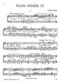 Cyril Scott: Sonata No.3 For Piano