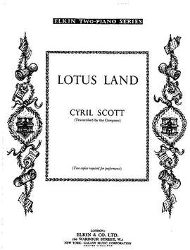 Cyril Scott: Lotus Land Op.47 No.1 For Two Pianos