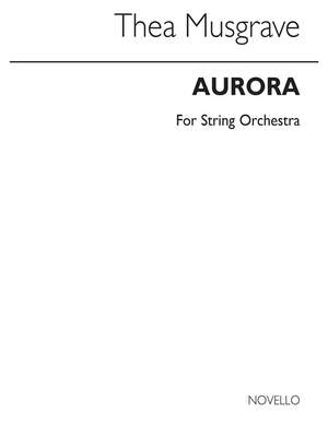 Thea Musgrave: Aurora Full Score