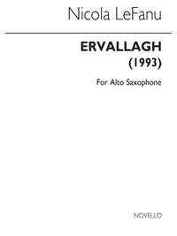 Nicola LeFanu: Ervallagh for Solo Alto Saxophone