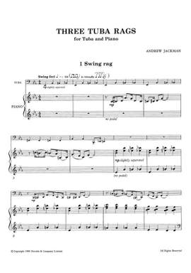 Andrew Jackman: Three Tuba Rags