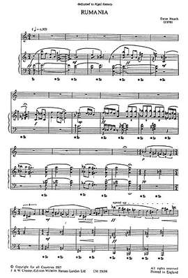 Dave Heath: Rumania For Violin And Piano