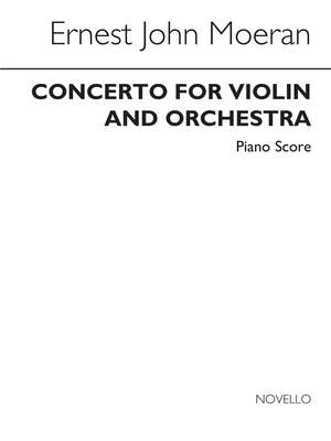 E.J. Moeran: Concerto For Violin (Violin/Piano)