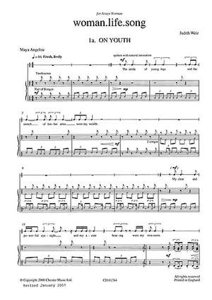 Judith Weir: Woman.Life.Song