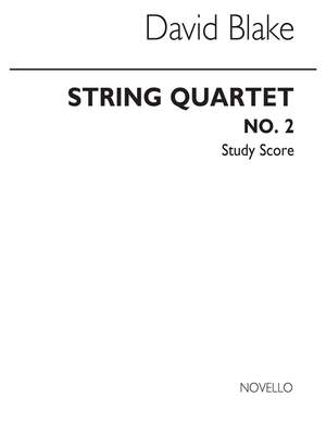 David Blake: String Quartet No.2