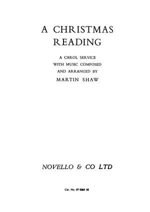 Martin Shaw: Christmas Reading