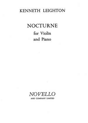 Kenneth Leighton: Nocturne for Violin and Piano