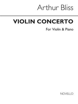 Arthur Bliss: Concerto For Violin (Violin/Piano)