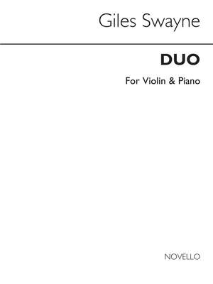 Giles Swayne: Duo For Violin And Piano