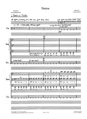 John Tavener: Therese