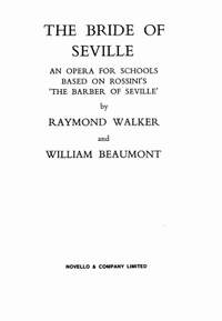 Raymond Walker_William Beaumont: Bride Of Seville