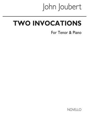 John Joubert: Two Invocations Op.26