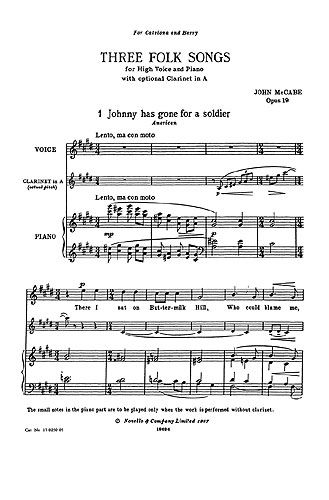 Three Folk Songs
