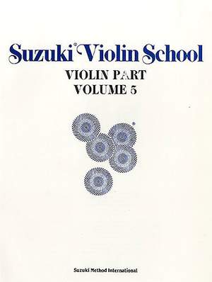 Shinichi Suzuki: Suzuki Violin School Volume 5