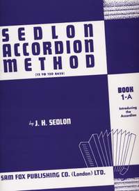 J.H. Sedlon: Sedlon Accordion Method 1A