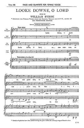 William Byrd: Looke Downe, O Lord