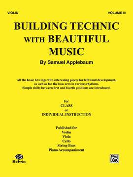Building Technic With Beautiful Music, Book III