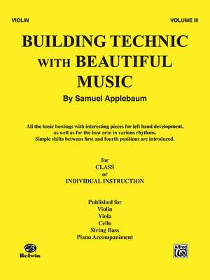 Building Technic With Beautiful Music, Book III