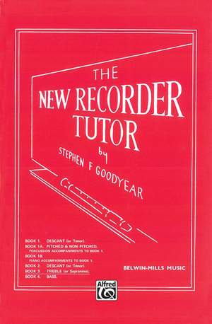 Stephen Goodyear: The New Recorder Tutor, Book III