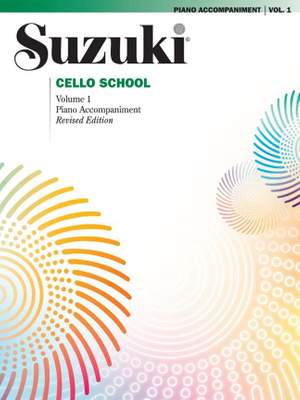 Suzuki Cello School Piano Acc., Volume 1 (Revised)