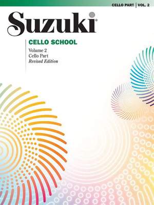 Suzuki Cello School Cello Part, Volume 2 (Revised)