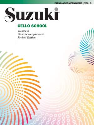 Suzuki Cello School Piano Acc., Volume 3 (Revised)