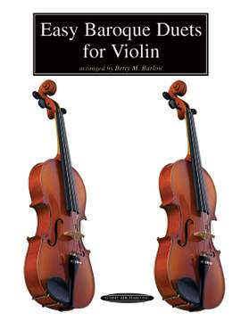 Betty Barlow: Easy Baroque Duets for Violin
