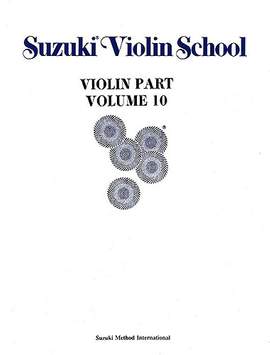 Suzuki Violin School Violin Part, Volume 10