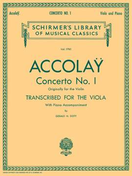 Jean-Baptiste Accolay: Concerto No. 1