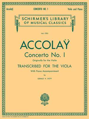 Jean-Baptiste Accolay: Concerto No. 1