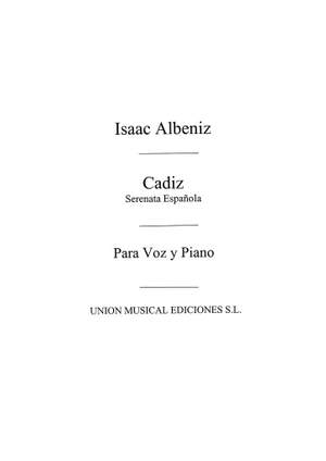 Isaac Albéniz: Cadiz From Suite Espanola