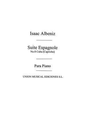 Isaac Albéniz: Capricho No.8 From Suite Espanola Op.47
