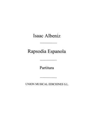 Albeniz: Rapsodia Espanola for Piano and Orchestra