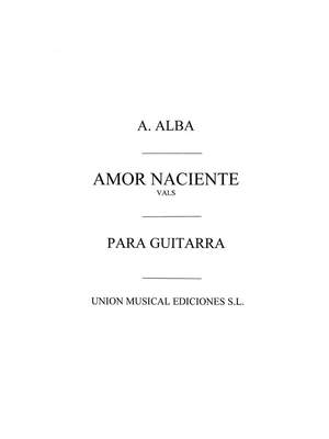 Amor Naciente Vals Op.21